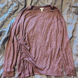 Purple Long Sleeve Top